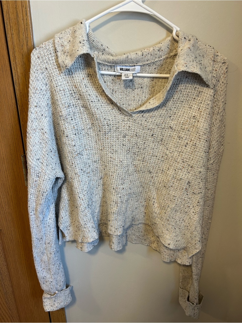 William Rast Cropped Sweater.